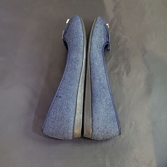 CL BY LAUNDRY BOWKNOT DENIM MATERIALS SLIP-ON WOMEN"S FLAT SHOE - Picture 9 of 16